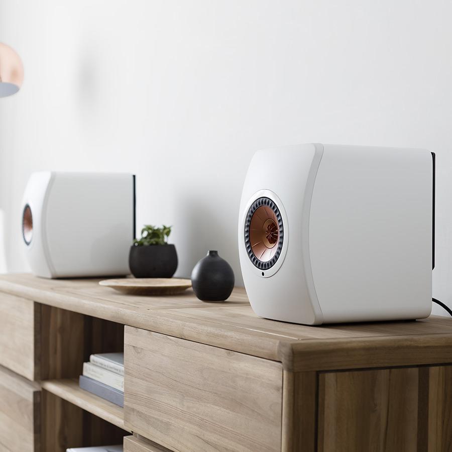 KEF LS50 Wireless Speaker The Total Music System WISE AV Solution