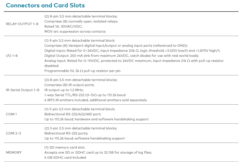 Crestron CP4-R 控制處理器