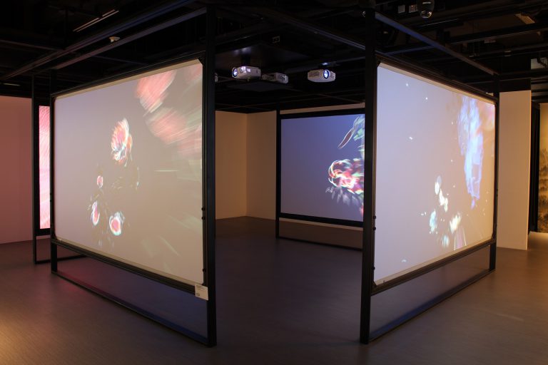 360° projection wall installation WISE AV Solution