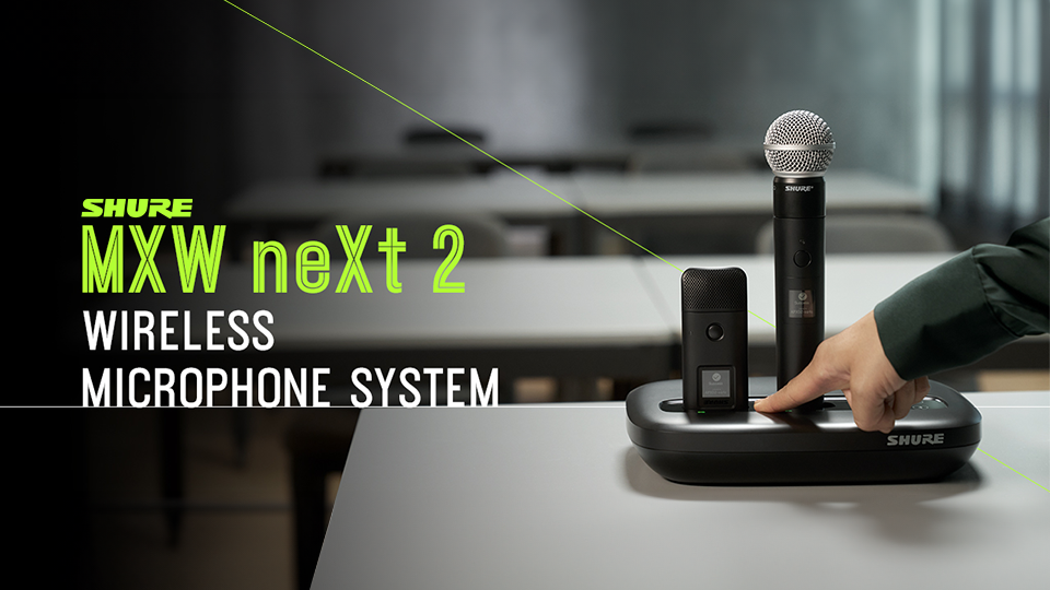 Introducing Shure Microflex Wireless neXt 2 - The Effortless All-in-One ...