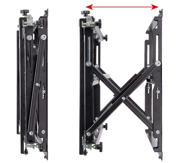 BTech BT8310XL - Heavy Duty Pop-Out Flat Screen Wall Mount - Image 2